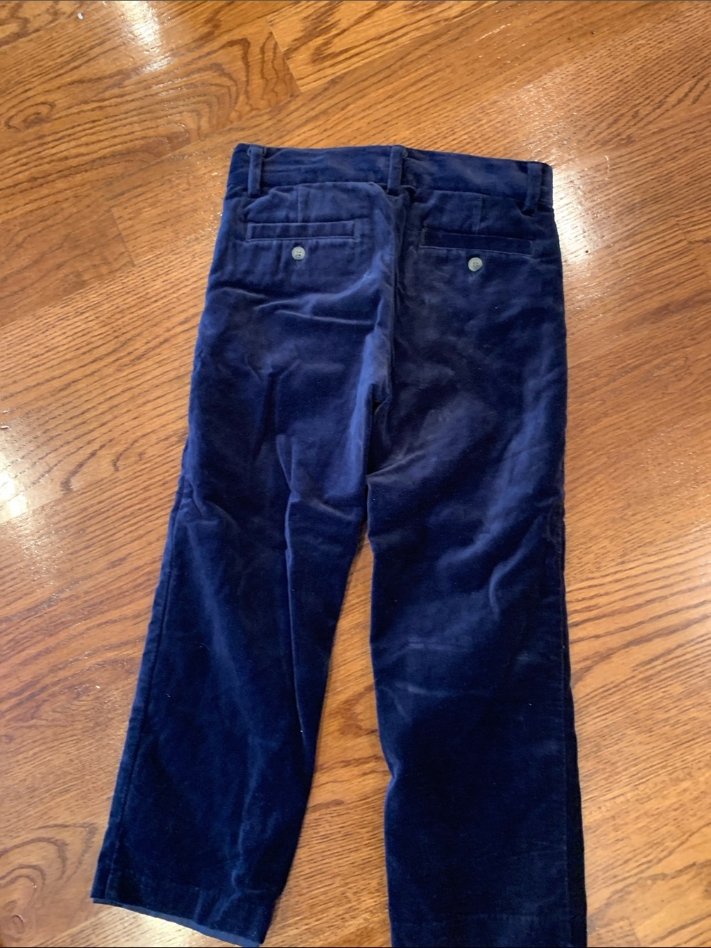 Kids Blue Denim Jeans & Navy Corduroy Pants Janie & Jack - Picture 6 of 7